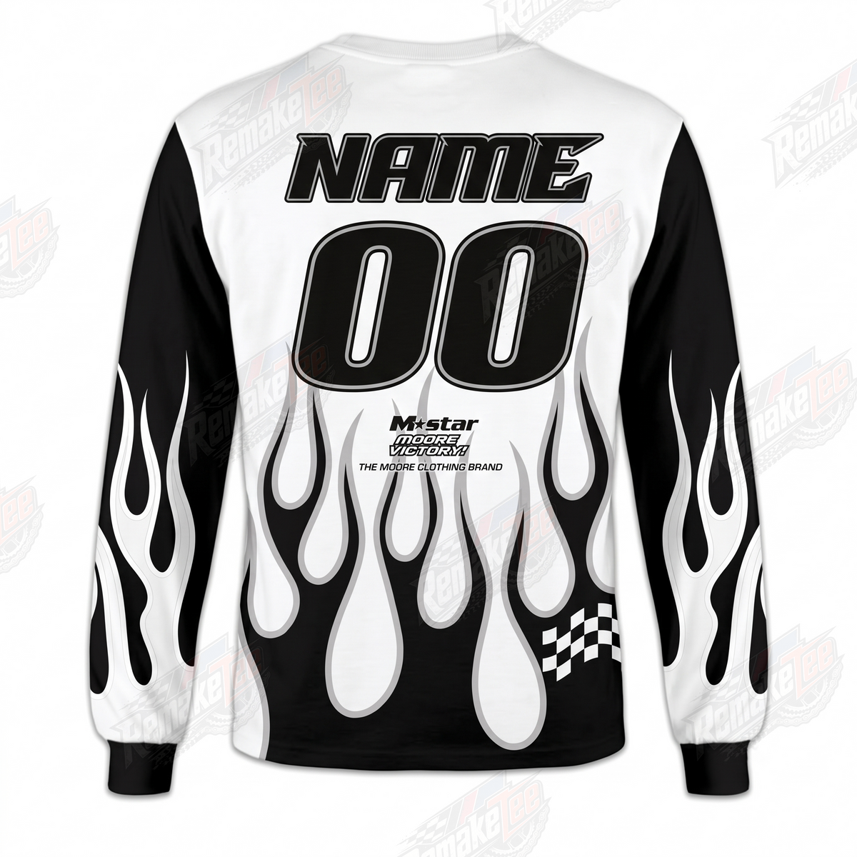 Moore Racing Team 2023 vintage VMX racing jersey - alternate product view