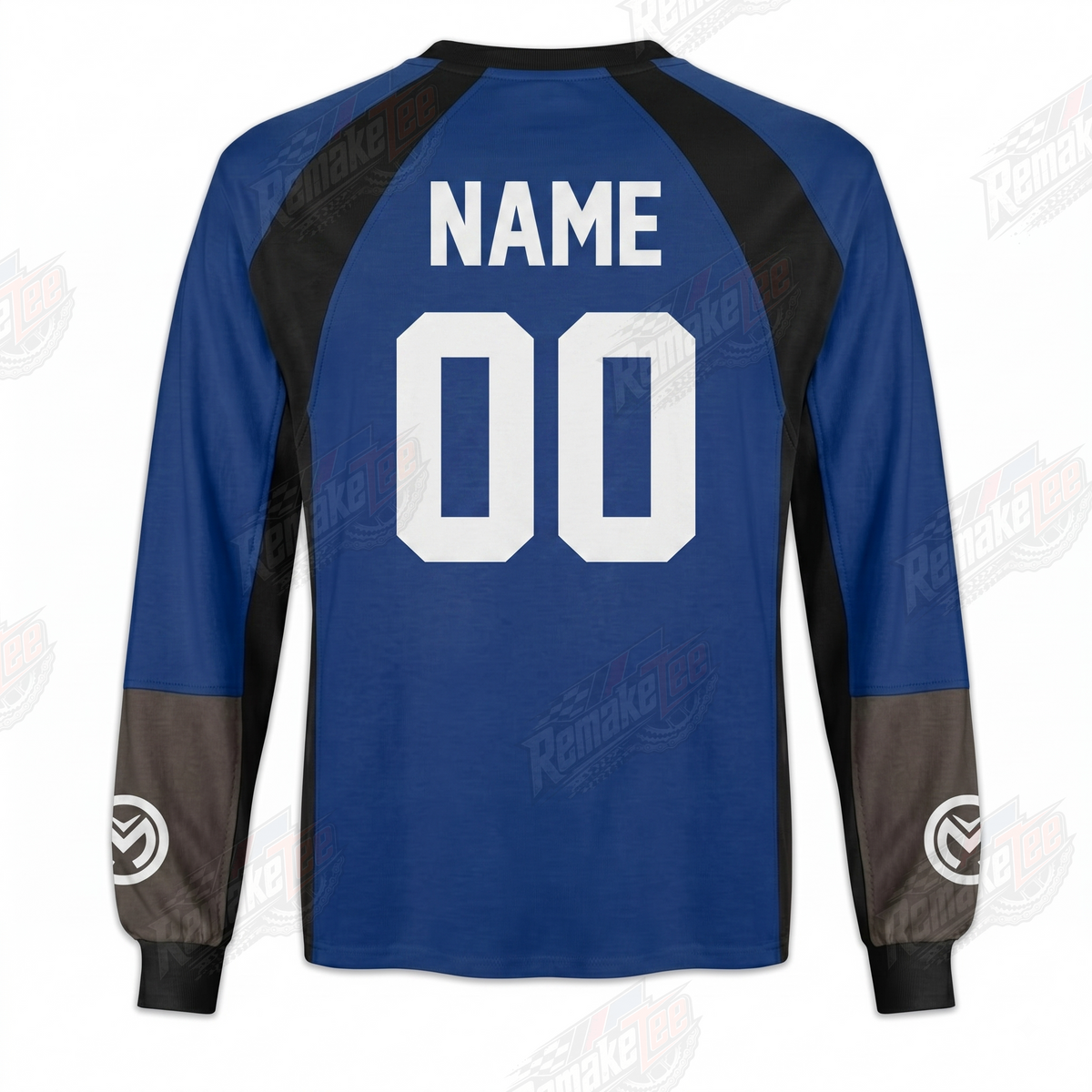 Moose Racing Navy Blue vintage VMX racing jersey - alternate product view