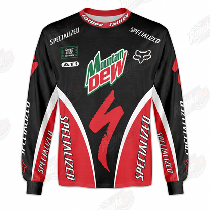 Mountain Dew Specialized vintage VMX racing jersey - product view