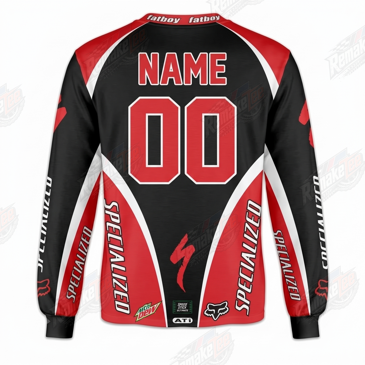 Mountain Dew Specialized vintage VMX racing jersey - alternate product view