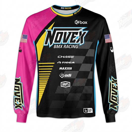 NOVEX BMX Racing vintage racing jersey - product view