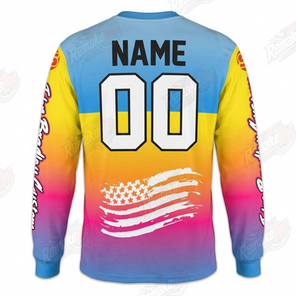 NTC John Bradley Custom vintage BMX racing jersey - alternate product view
