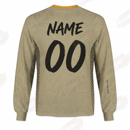NTFX Factory Team vintage BMX racing jersey - back product view