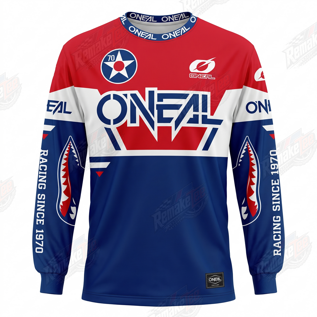 O’Neal Racing Since 1970 vintage VMX racing jersey - product view