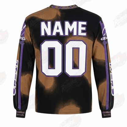 O'Neal USA Purple Bronze vintage VMX racing jersey - alternate product view