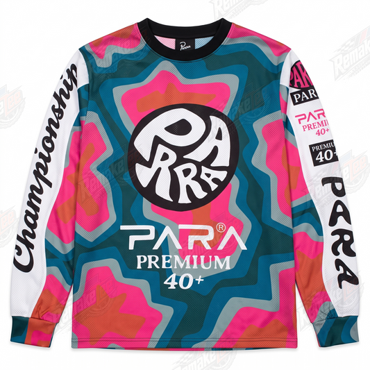 PARA Premium 40 Plus vintage BMX racing jersey - product view