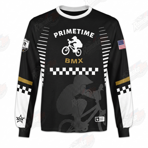 Primetime BMX vintage racing jersey - product view