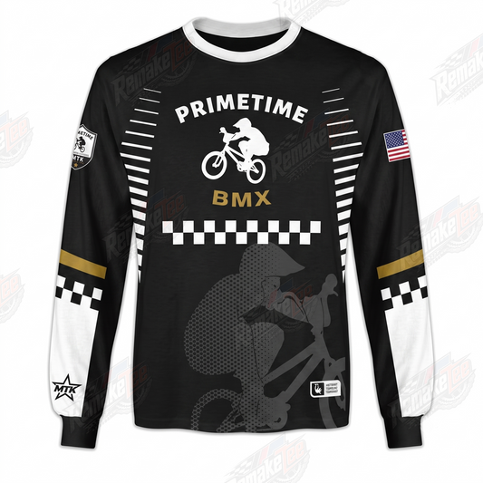 Primetime BMX vintage racing jersey - product view