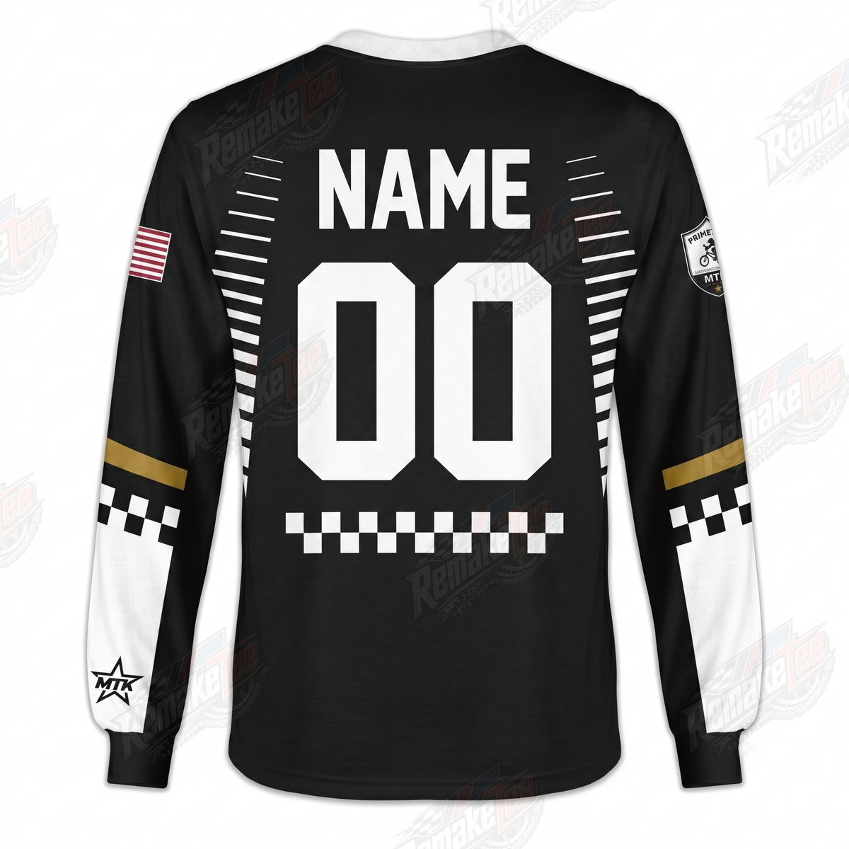 Primetime BMX vintage racing jersey - alternate product view