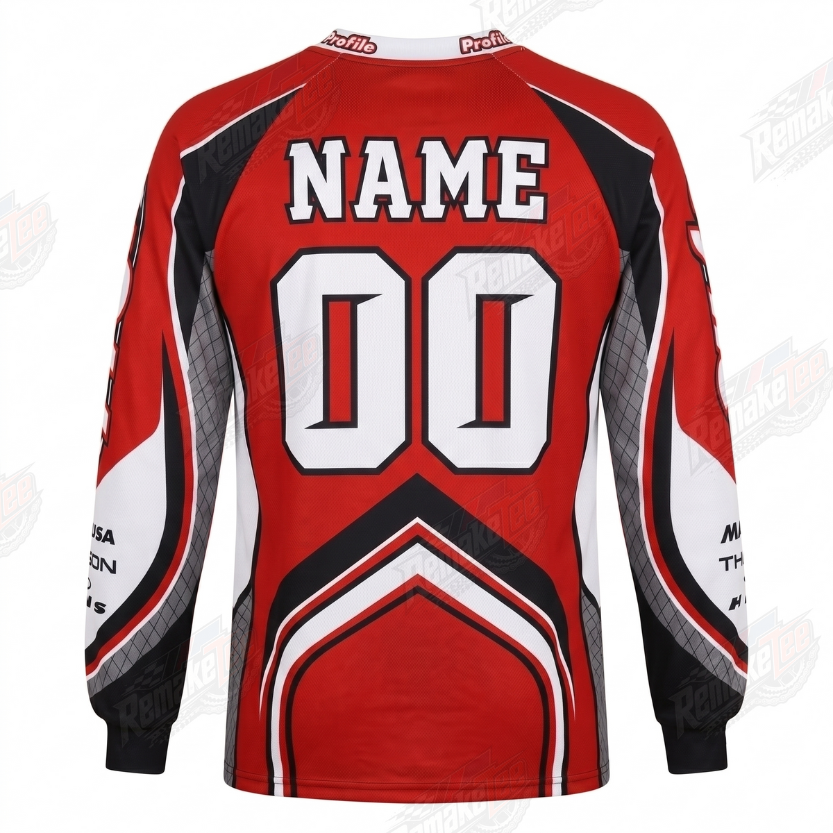 Profile Racing vintage BMX racing jersey - alternate product view