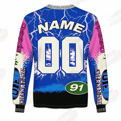Pure Speed International 91 vintage VMX racing jersey - alternate product view