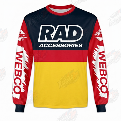 RAD Accessories Webco vintage BMX racing jersey - product view