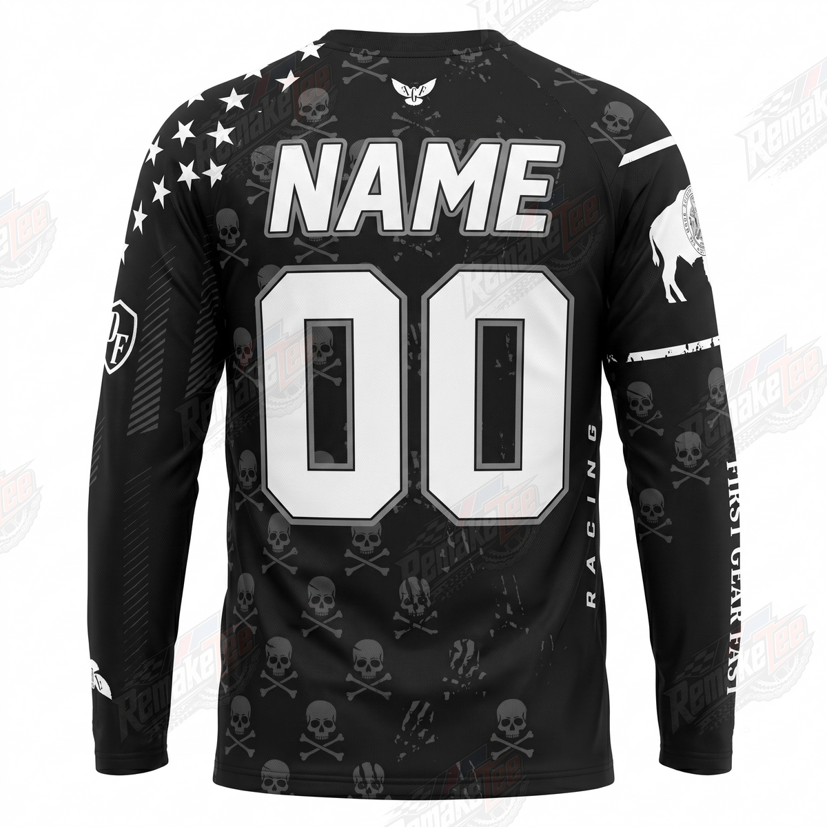 Racing Deadfast vintage BMX racing jersey - alternate product view