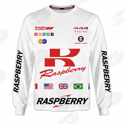 Raspberry 444 Racing vintage VMX racing jersey - product view