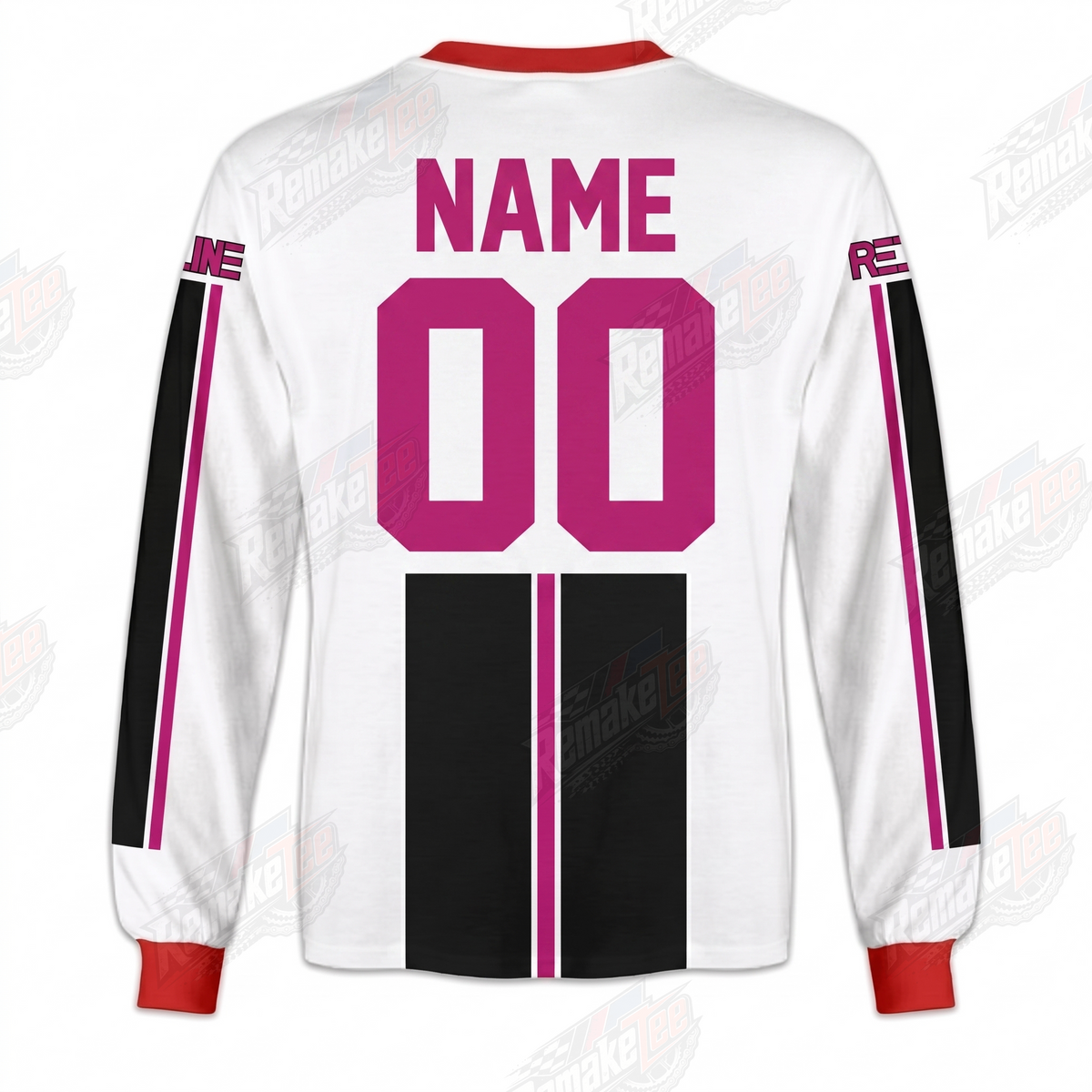 Redline Factory Team vintage BMX racing jersey design #1233 - alternate product view