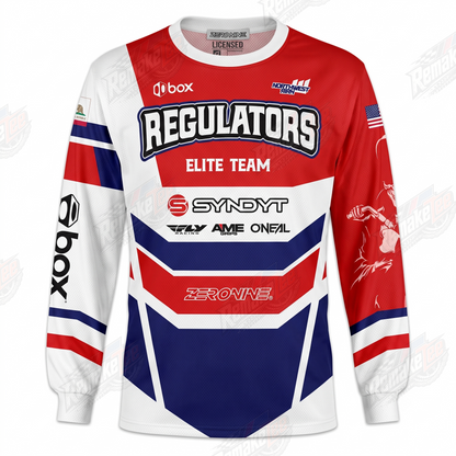 Regulators Elite Team vintage BMX racing jersey - product view