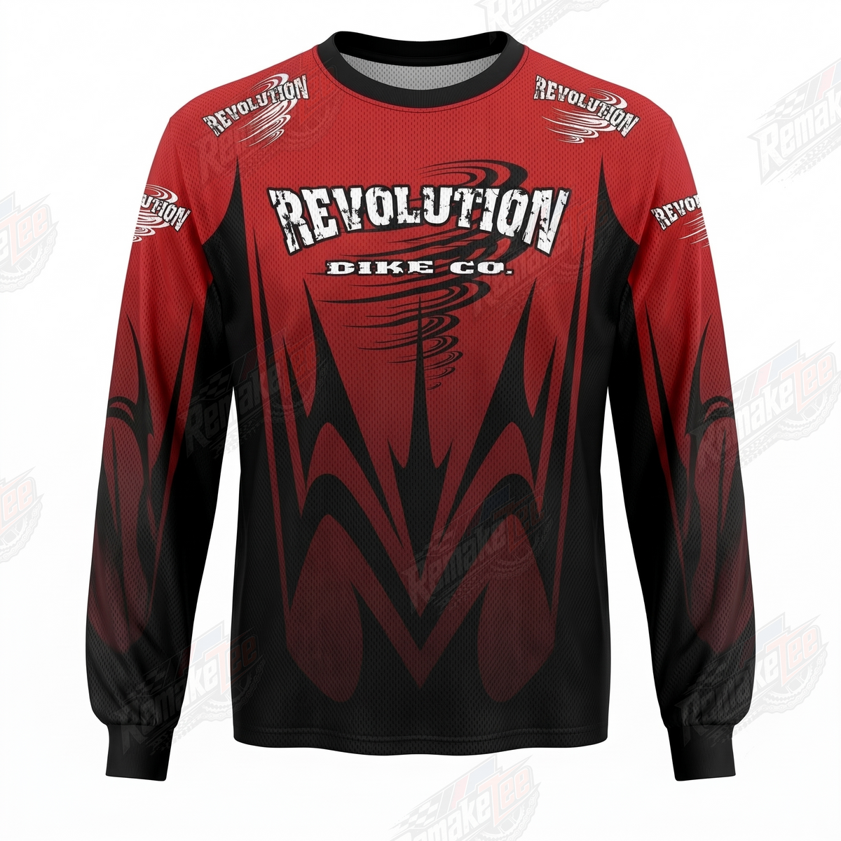 Revolution Bike Co. vintage BMX racing jersey - product view