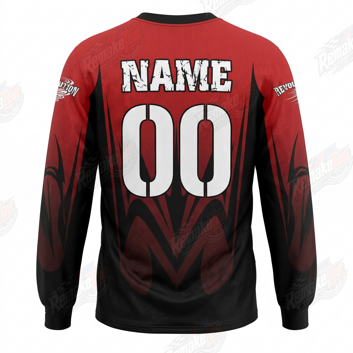 Revolution Bike Co. vintage BMX racing jersey - alternate product view