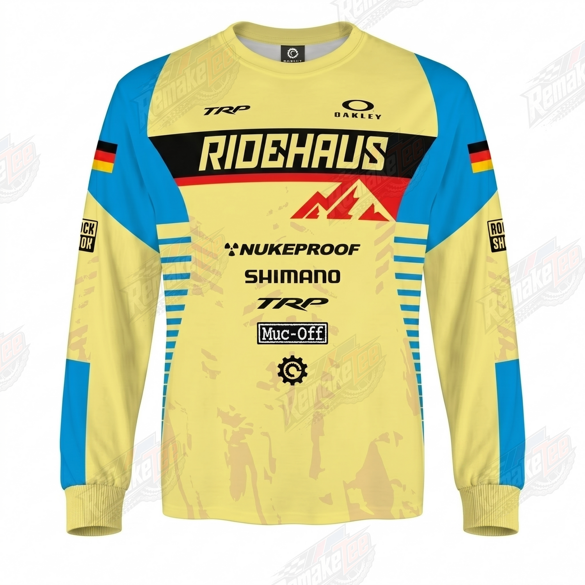 Ridehaus vintage BMX racing jersey - product view