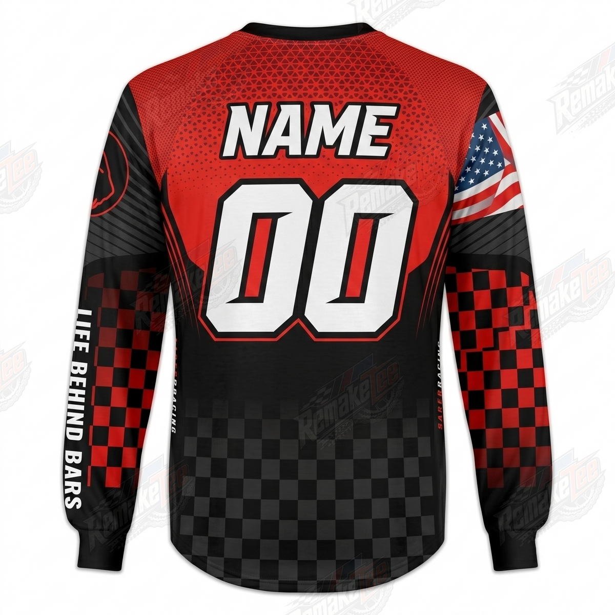 Saber Racing vintage BMX racing jersey - alternate product view