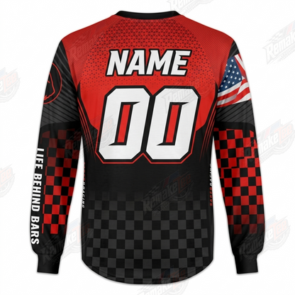 Saber Racing vintage BMX racing jersey - alternate product view