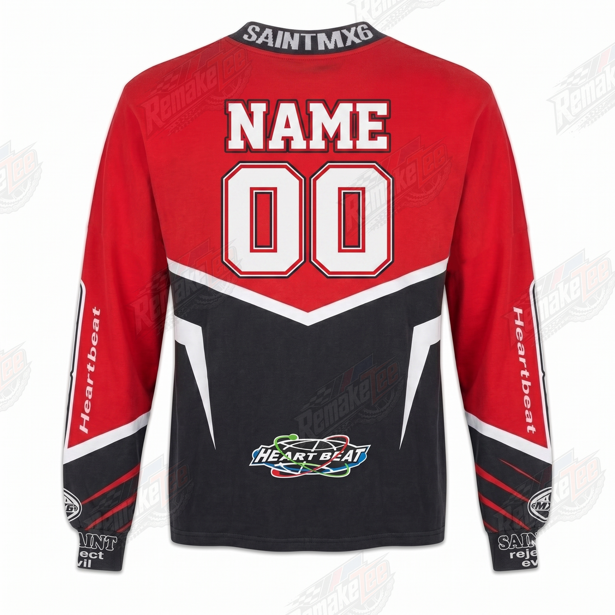 Saint MX6 Heartbeat vintage VMX racing jersey - alternate product view
