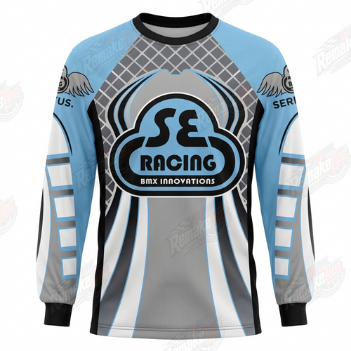 S&M Racing BMX Innovations vintage BMX racing jersey - product view