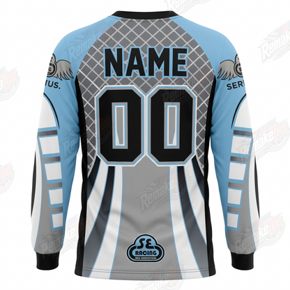 S&M Racing BMX Innovations vintage BMX racing jersey - alternate product view