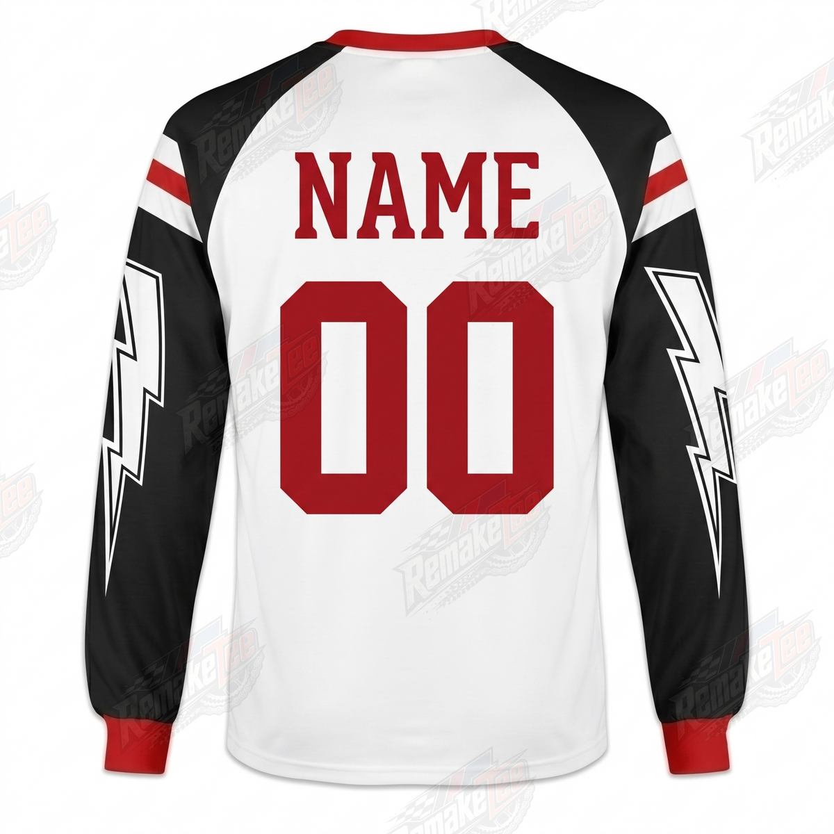 S&M So. Calif Red Oval vintage BMX racing jersey - alternate product view