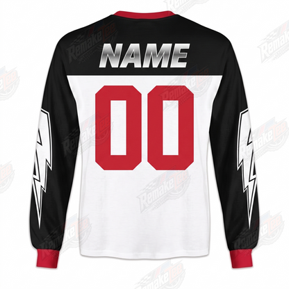 S&M So. Calif Yellow Oval vintage BMX racing jersey - alternate product view