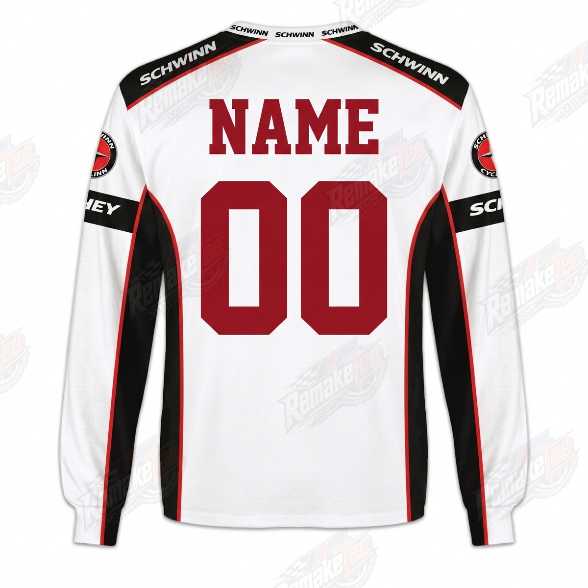 Schwinn Cycling Star vintage BMX racing jersey - alternate product view