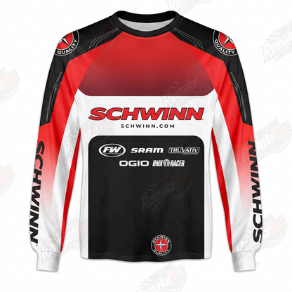 Schwinn SRAM vintage BMX racing jersey - product view
