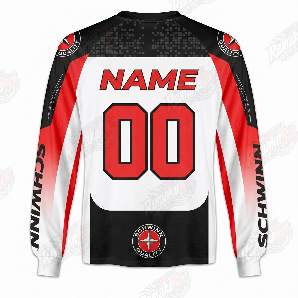 Schwinn SRAM vintage BMX racing jersey - alternate product view