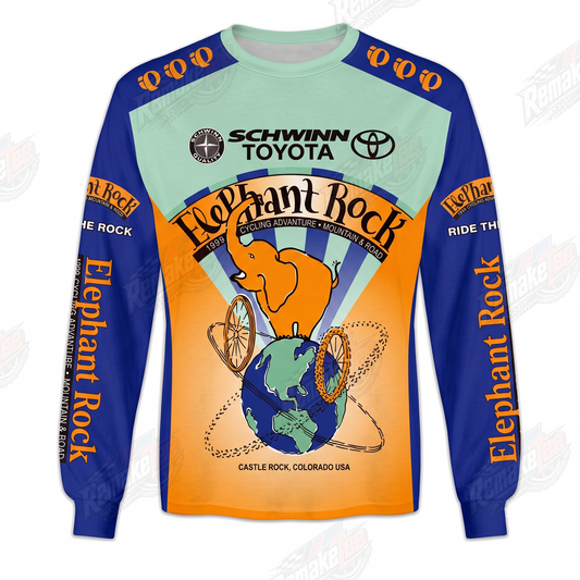Schwinn Toyota Elephant Rock vintage BMX racing jersey - product view