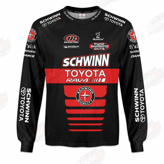 Schwinn Toyota RAV4 vintage BMX racing jersey design #1239 - product view