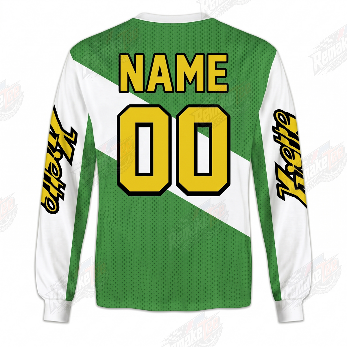 Silver Star Productions vintage BMX racing jersey - back product view