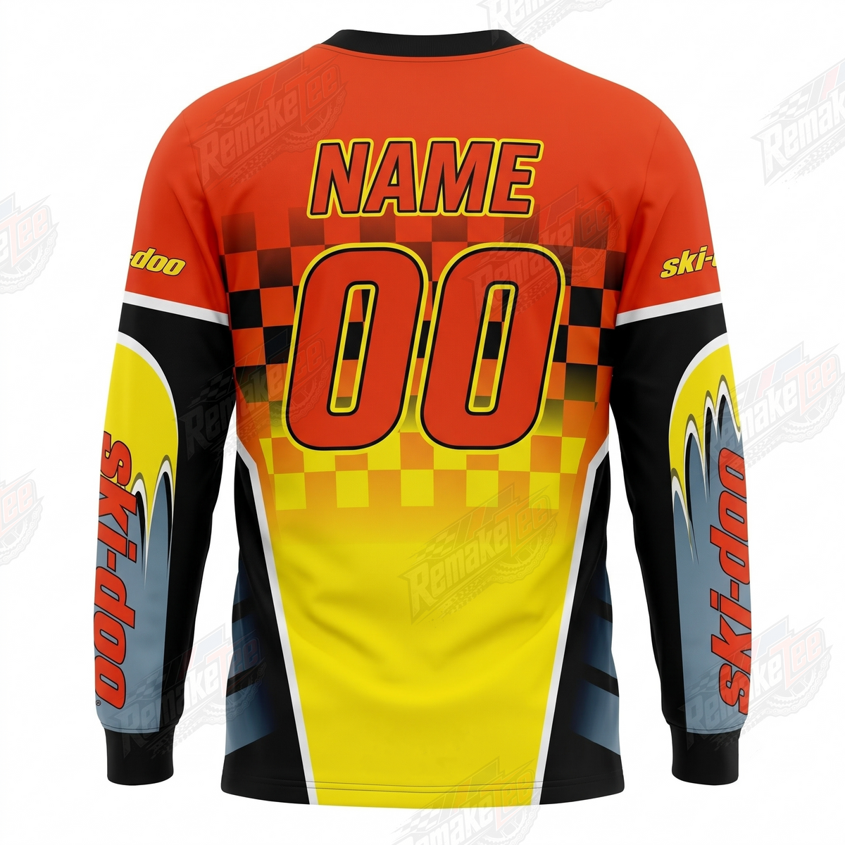 Ski-Doo Team Rotax vintage VMX racing jersey - alternate product view