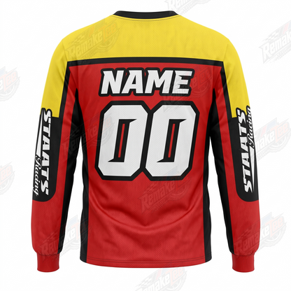 Staats Racing Factory Force vintage BMX racing jersey - alternate product view