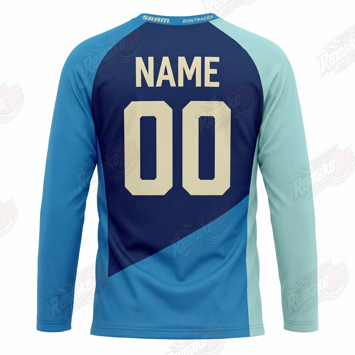 Subaru vintage BMX racing jersey design #1236 - alternate product view