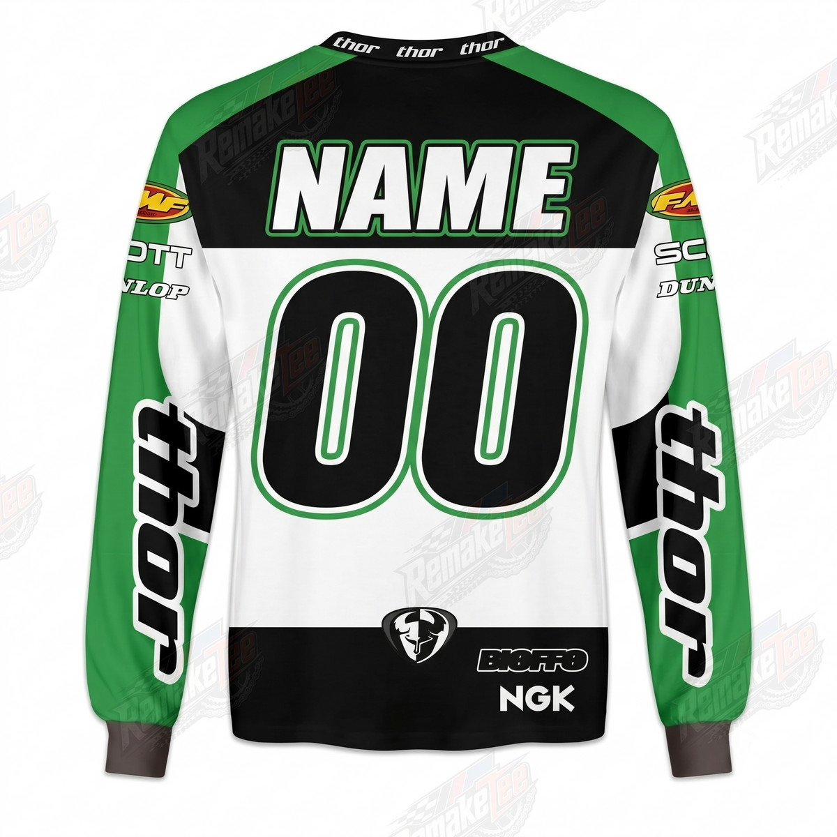 Supercross Stories Thor 1-900-PRO vintage VMX racing jersey - alternate product view