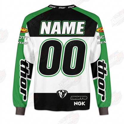 Supercross Stories Thor 1-900-PRO vintage VMX racing jersey - alternate product view