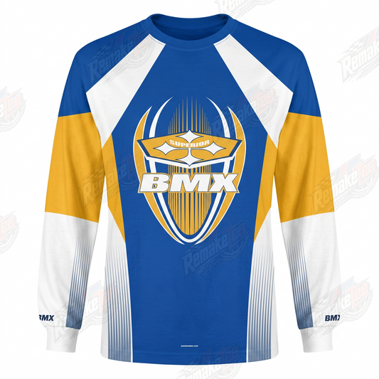Superior BMX vintage racing jersey - product view