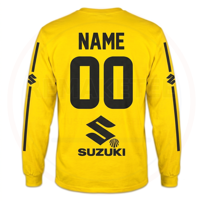 RemakeTee Suzuki Custom Vintage Retro VMX Racing Jersey 1293