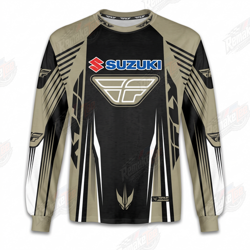 Suzuki Fly Racing vintage VMX racing jersey - product view