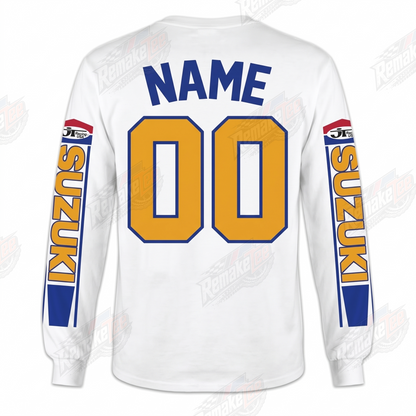 Suzuki JT Racing USA Wrangler vintage VMX racing jersey - alternate product view