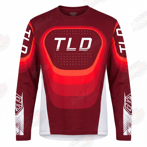 TLD Red Armor vintage VMX racing jersey - product view