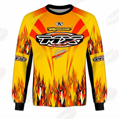 TMX Racers vintage BMX racing jersey - product view