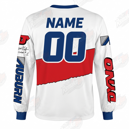 Team Auburn Dyno vintage BMX racing jersey - back product view