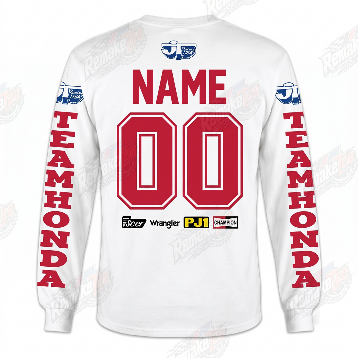 Team Honda USA vintage VMX racing jersey - alternate product view