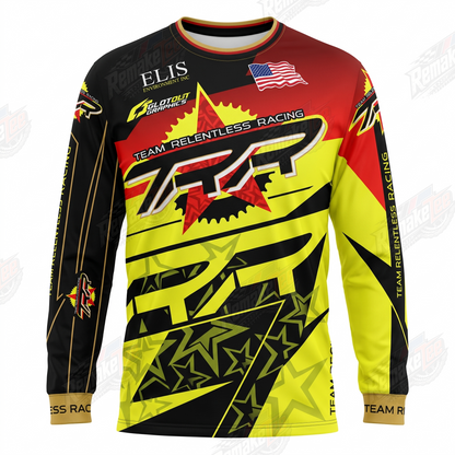 Team Relentless Racing ELIS vintage BMX racing jersey - product view